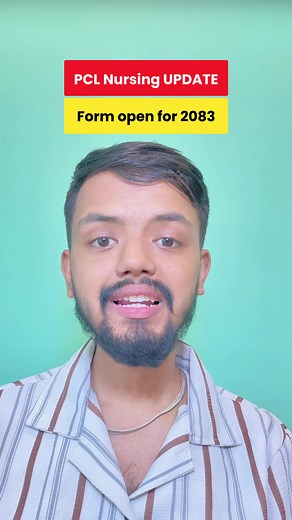 PCL Nursing 2083 Update — Online Form Open & Fee Details
