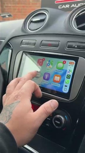 Ford Mondeo Gets Smart! Wireless CarPlay + Android Auto Upgrade KENWOOD DMX6523DABS #ford #caraudio