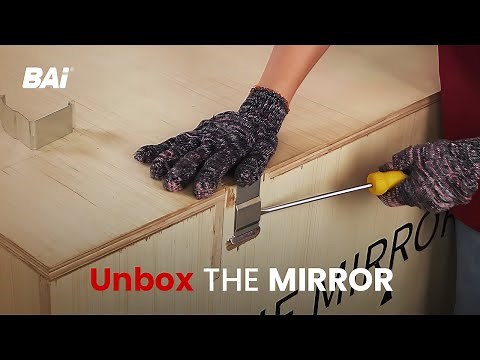How to Unbox BAi THE MIRROR Embroidery Machine for beginners