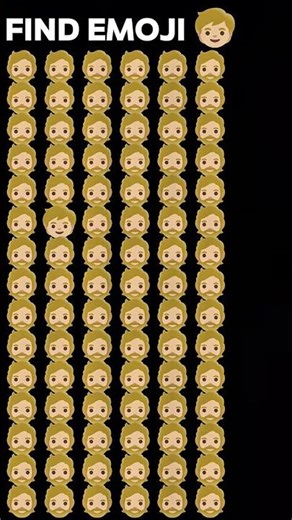 Only 1% People Can Find It. Find Emoji Challenge Part 67 #emoji #emojyfind #emojiquiz