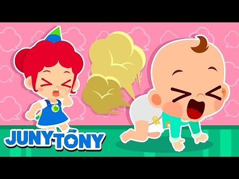 Pum Pum! Solta Pum! | Por Qué Soltamos Pum? | Música Infantil | JunyTony em Português
