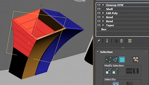Using The Unwrap UV Modifier List Can't Select Any Object.