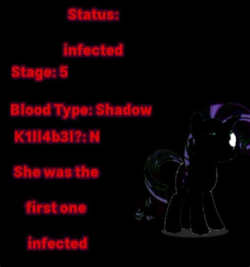 Mlp Shadow Infection Au - Character Set A