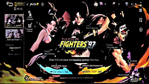 Join the Excitement of MLBB x KOF Event!