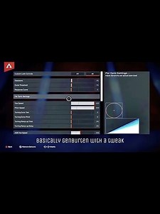 🔴My best apex settings for movement and crazy aim on controller 👌🔴