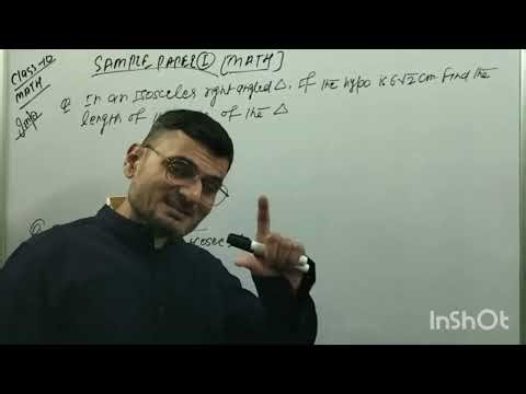 Maths Sample Paper 1 Class 10 Board Exam | Part 2 | NCERT | CBSE |