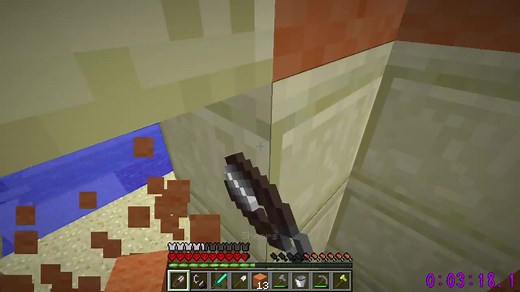 【速通】MineCraft speedrun官方认证随机种子不用bug最高难度 27m 55s