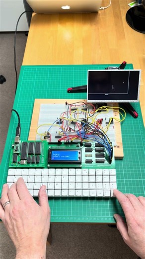 SPI controller using 74LS logic
