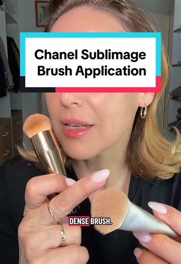 Chanel Sublimage Foundation Brush Comparison