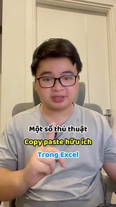 Một số thủ thuật copy paste hữu ích trong excel #tinhocvanphong #tinhocmos #exceltips | Hảo Tin Học Văn Phòng