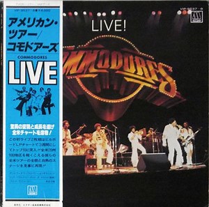 Commodores - Live!