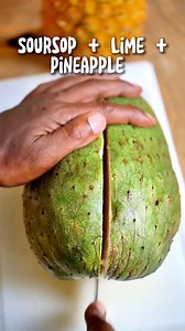 Soursop Lime Pineapple is so refreshing! Soursop is one of nature's best fruits! It's good for you and tastes amazing. There are so many things you can make with soursop, or you can enjoy it by itself, which is the best option! | Turnip Vegan
