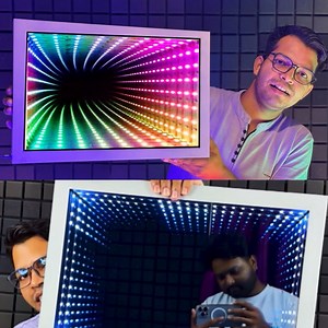 How to make infinity mirror light | Technical ind