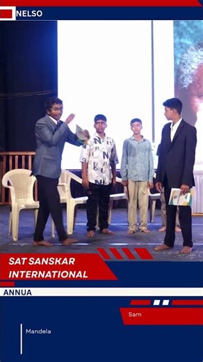 Nelson Mandela with White Africans 4, Sat Sanskar International School, Belagavi