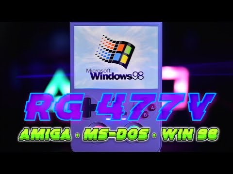 I Turned This Handheld Into My 90s Childhood – Part 1 (Amiga, MS-DOS & Win98) 💾🖱️ RG477V Setup Guide