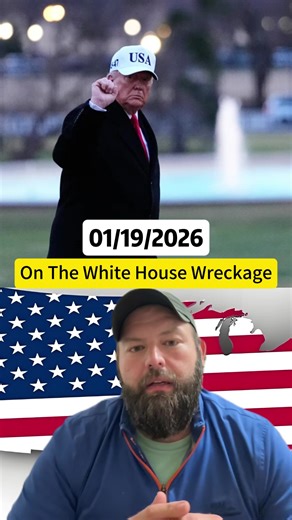 On The White House Wreckage #defiancetildeath #politics #trump #policy #whitehouse