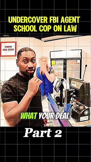 Cop stops a random guy… but he's FBI 😳