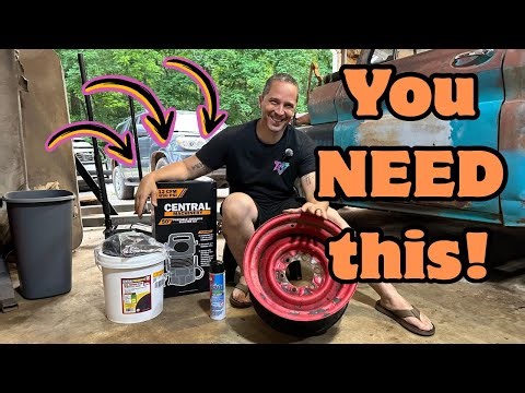 Harbor Freight Portable Sandblaster! Worth it?