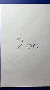 97K views · 824 reactions | Easy cat drawing with number 200 | Cosmic Candy Art | Facebook