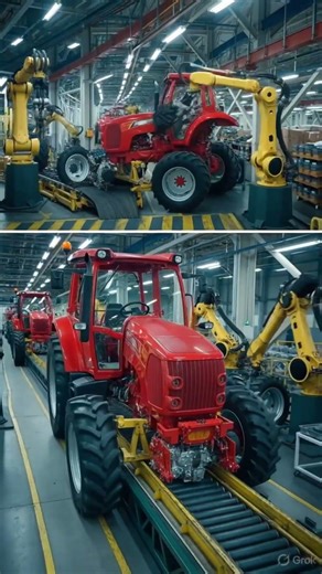 Inside the Tractor Factory…🏭👉 Ai
