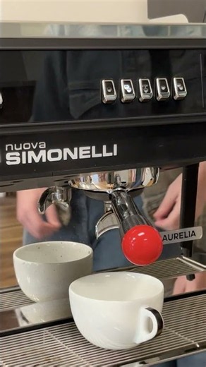 Our heroes: the Nuova Simonelli Aurelia XT Espresso Machine + GX 85W Espresso Grinder 🤝 #shorts