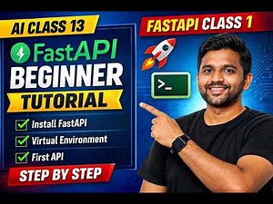 AI CLASS 13 FASTAPI 1 |FastAPI Beginner Tutorial | Virtual Environment Setup | Installation | Tamil