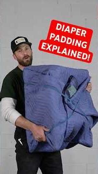 The BEST WAY to Protect Tables for Moving & Storage! "Diaper Padding" Explained by the Pros