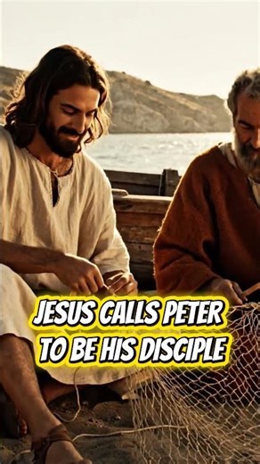 ✝️🕊️ Jesus Calls Peter to Be His Disciple 🌟 Catholic Reflection on Faith, Obedience & Mission 🙏