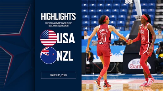 HIGHLIGHTS: USA vs Spain | 2026 FIBA Women's World Cup Qualifying Tournament | March 17, 2026 - USA Basketball
