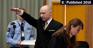 Anders Behring Breivik, Killer in 2011 Norway Massacre, Says Prison Conditions Violate His Rights