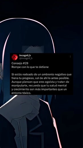 No tengas miedo de avanzar, si te frenan apártate y sigue tu camino, aún si eso significa estar solo #frases #frases_de_todo #frasesgod #frasesmotivadoras #motivación #mejorar #ayanokouji #classroomoftheelite #incognit_h #anime #disciplina