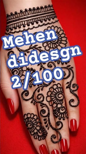 🔥😱easy top arabic mehendi design wadding special #mehndidesign simple #henna