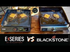 Blackstone E-SERIES vs. Original Blackstone Griddle / BATTLE SMASHBURGER!