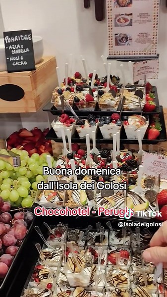 Isola dei Golosi: Mega Colazione Chocohotel Perugia