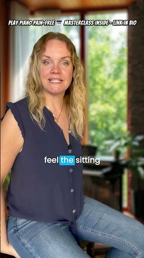 How to Sit Properly at the Piano for Perfect Balance #pianotips