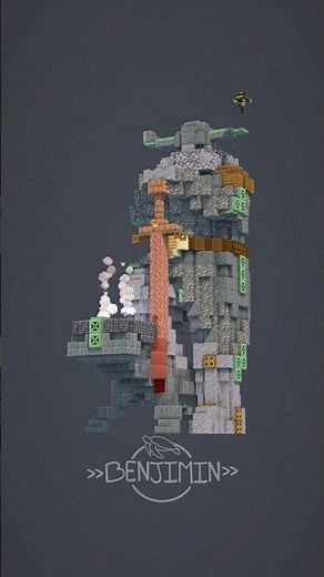 I Built the BEST Viking Statue in Minecraft for my HTTYD Map #minecraft #mctutorial #httyd