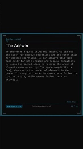 Can you implement a queue using two stacks?