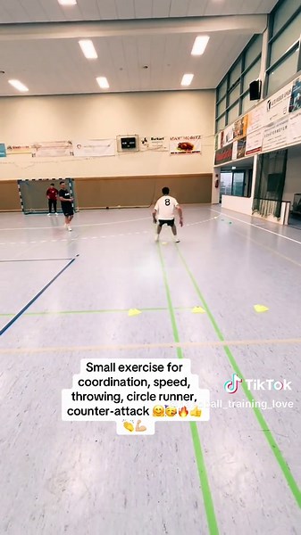 Handball Training Drills for Coordination and Speed