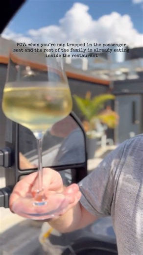 Ever been nap-trapped in the passenger seat? This is the best outcome!