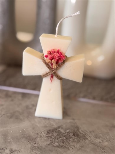 Handmade Candle Cross - Etsy