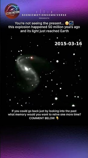 This Explosion Happened 50 Million Years Ago 😳🌌 (We Just Saw It)