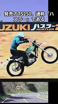 The History of Japanese Motorcycles: Off-Road Bikes - Suzuki TS-250 #automobile #motorcyclehistory