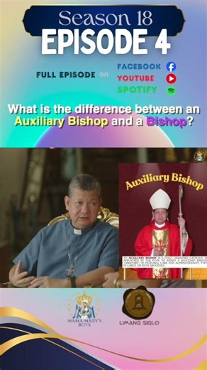 What’s the difference between an Auxiliary Bishop and a Bishop?