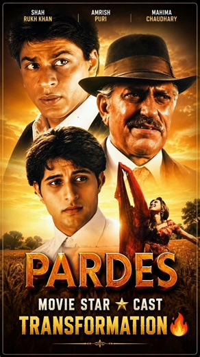 PARDES-(1997) Movie Star Cast Fire🔥 Transformation #bollywood #shorts