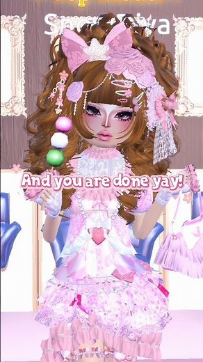 GYARU hair combo tutorial #dresstoimpress #roblox #dti #fyp