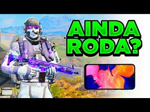 Testei o GALAXY A10 no Battle royale do CALL OF DUTY Mobile! 💜 (Explodiu) 😳😱