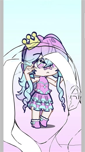 Drawing my OC for the first time ever #gacha #dtwwing