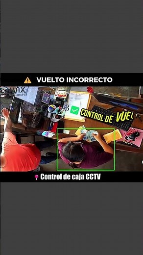 🎥 Control de caja con cámaras CCTV