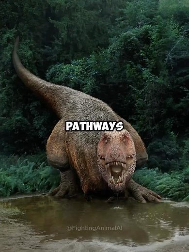 This Dinosaur can smell you miles away