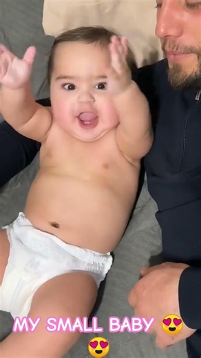 Dad Reacts Baby Funniest Action Ever | Dad Can't Stop Laughing| Funny Challenge Ever